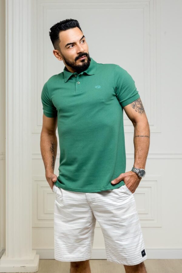 Camisa Verde Esmeralda Prestige