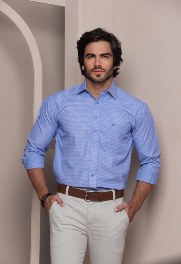 Camisa Azul Serenidade Royale